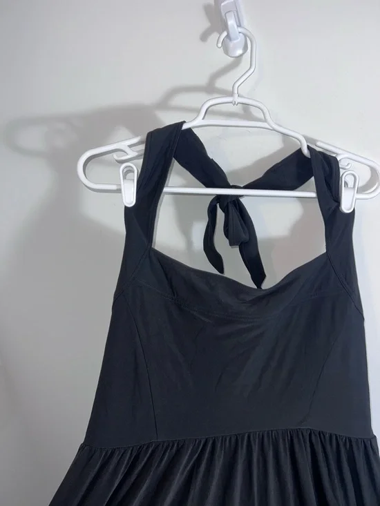 Hill house The Fleur Midi Dress black XL - Picture 8 of 13